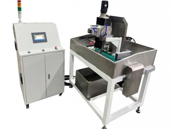 ماكينة قطع قضبان الزجاج