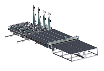 خط قطع الزجاج CNC